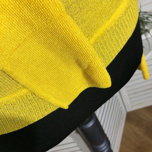 Marc by Marc Jacobs Yellow Silk Blend Knit Sweater Small - Picture 12 of 13